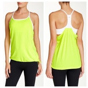 NWT! Fabletics Norwalk Neon Workout Tank Top XXS